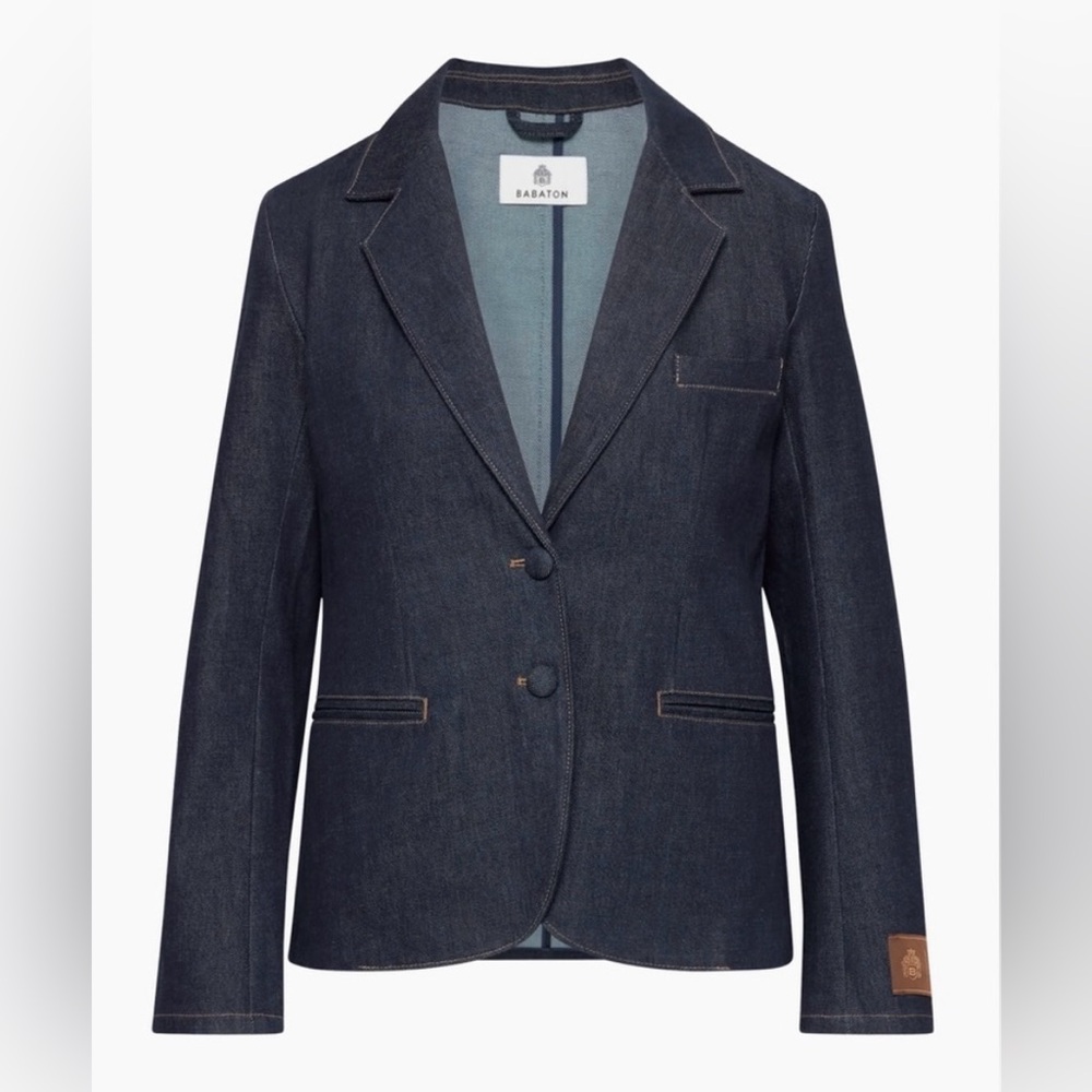 Denim blazer